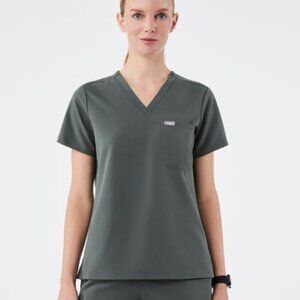 Figs Catarina One-Pocket Scrub Top XS - Bonsai